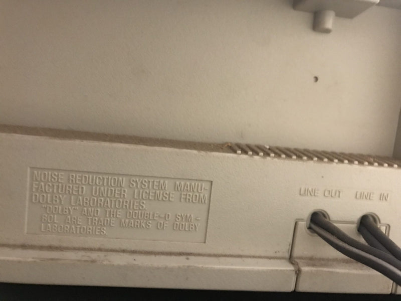 Technics Cassette Deck RS-M205 vintage 1981 tape player