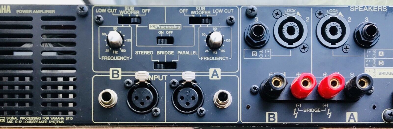 Yamaha P2500s Power Amplifier 250 watts – Vintage Luxury