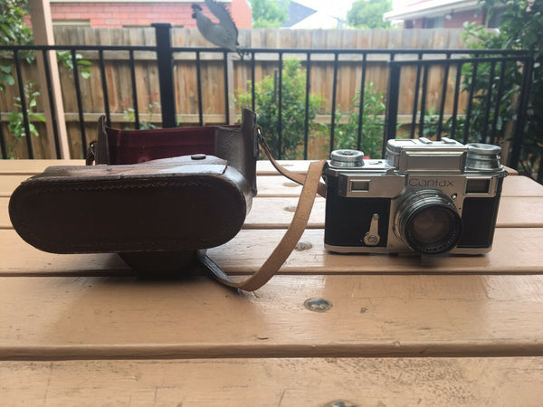 Zeiss Ikon Contax III camera 1930s vintage Rangefinder Authentic Film