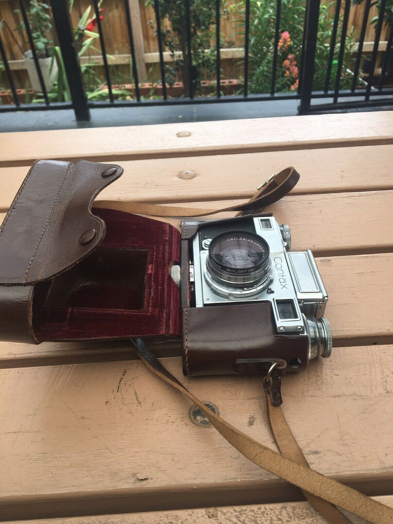 Zeiss Ikon Contax III camera 1930s vintage Rangefinder Authentic Film