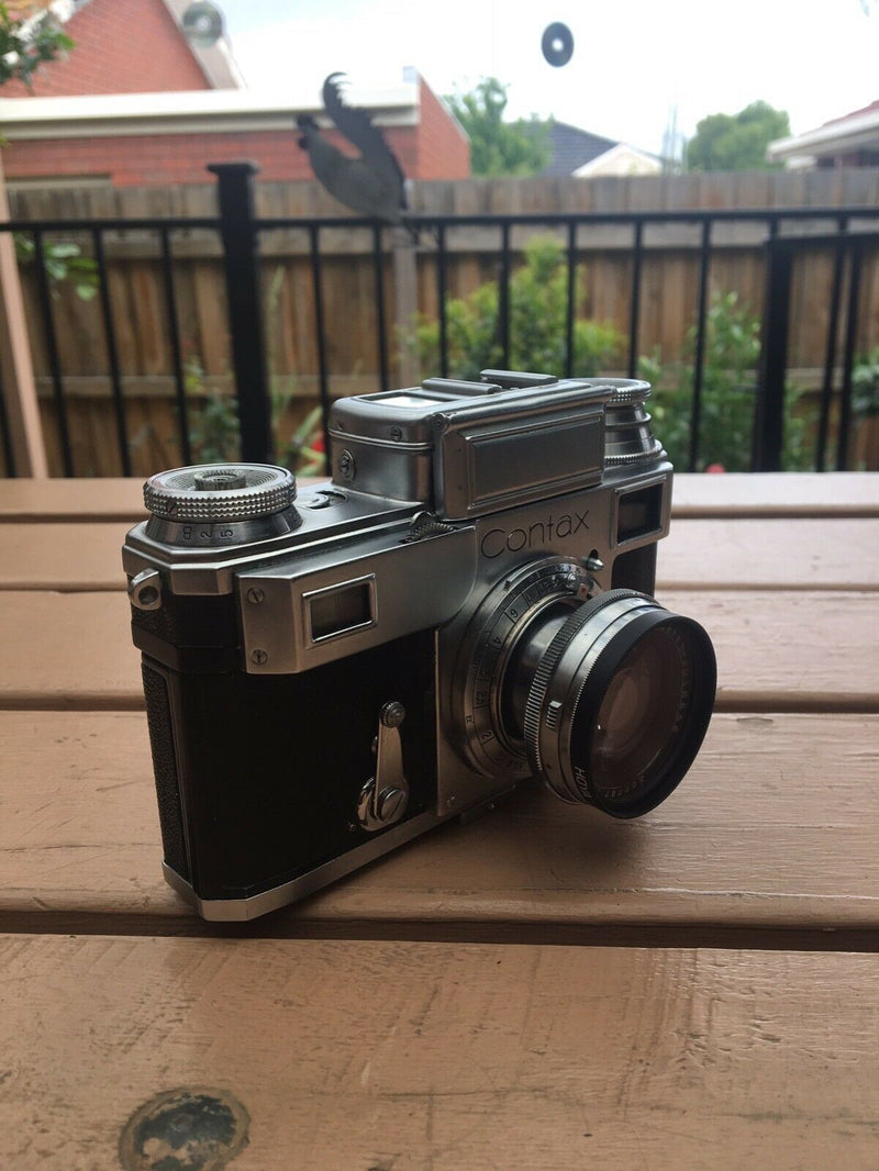 Zeiss Ikon Contax III camera 1930s vintage Rangefinder Authentic Film