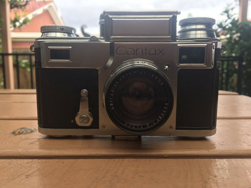 Zeiss Ikon Contax III camera 1930s vintage Rangefinder Authentic Film